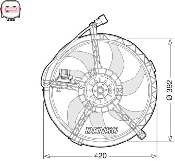 Автозапчасть DENSO DER05009