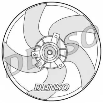 Вентилятор, охлаждение двигателя Denso DER21011