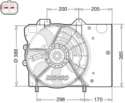 Автозапчасть Denso DER21024