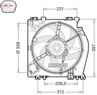 Автозапчасть Denso DER46002