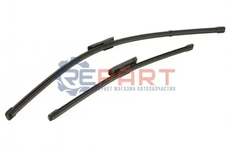 Щітка склоочисника безкаркасна передн (2шт) Flat Blades 650/400мм CITROEN C3 II RENAULT LAGUNA, LAGUNA III 10.07-09.16 Denso DF063 Купити в Україні