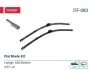 Фото Щітка склоочисника безкаркасна передн (2шт) Flat Blades 550мм MERCEDES C (A205), C (C205), C T-MODEL (S205), C (W205), EQC (N293), GLC (C253), GLC (X253) 12.13-07.23 Denso (DF-083) зображення 1