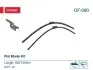 Фото Щітка склоочисника безкаркасна передн (2шт) Flat Blades 800/750мм CITROEN C4 GRAND PICASSO II, C4 PICASSO II, C4 SPACETOURER, GRAND C4 SPACETOURER FORD TRANSIT CONNECT 02.13 Denso (DF-090) зображення 1