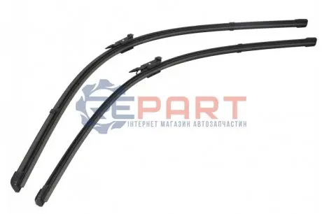 Щітка склоочисника безкаркасна передн із спойлером (2шт) Flat Blades 750/650мм FORD B-MAX 08.12 Denso DF-091 Купити в Україні