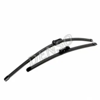 Щітка склоочисника безкаркасна передн із спойлером (2шт) Flat Blades 600/380мм BYD DOLPHIN FIAT PANDA LANCIA YPSILON NISSAN QASHQAI I 10.03 Denso DF-092 Купити в Україні
