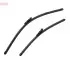 Щітка склоочисника безкаркасна передн (2шт) Flat Blades 600/450мм BMW 4 (F32, F82), 4 (F33, F83), 4 GRAN COUPE (F36) 07.13-05.21 Denso (DF201) зображення 2