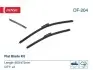 Щітка склоочисника безкаркасна передн 600/475мм CITROEN C4 CACTUS 09.14 Denso (DF204) зображення 1