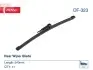 Фото Щітка склоочисника безкаркасна задн (1шт) 240мм MERCEDES A (W176), C T-MODEL (S205) 06.12-02.21 Denso (DF323) зображення 2