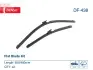 Щетка стеклоочистителя безкаркасна передн (2шт) Flat Blades 650/480мм VOLVO XC60 II 03.17 Denso (DF-438) изображение 2