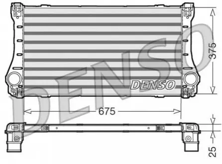 Інтеркулер Denso DIT50006