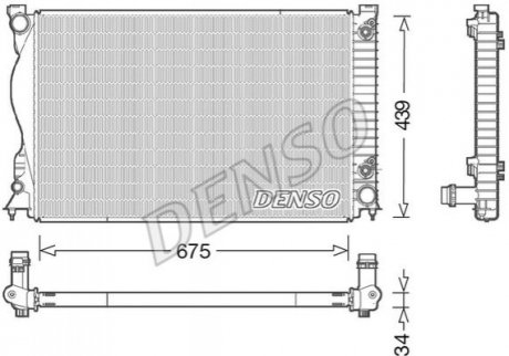 Теплообмінник DENSO DRM02028