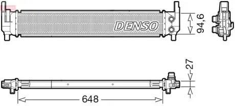 Радиатор охлаждения Denso DRM02042