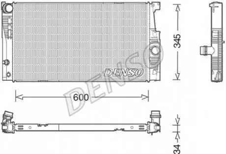 Радиатор Denso DRM05005