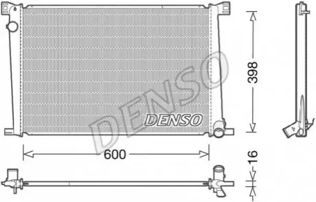 Теплообменник Denso DRM05007