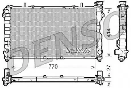 Радиатор, охлаждения двигателя Denso DRM06011