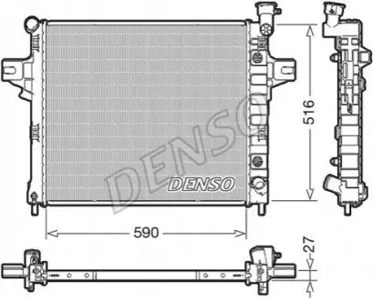 Теплообменник Denso DRM06031