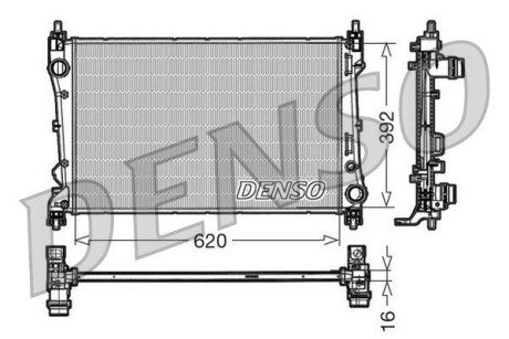 Радіатор DENSO DRM09113