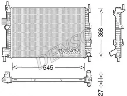 Теплообменник Denso DRM10009