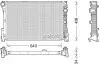 Радіатор двигуна (акпп) MERCEDES C (C204), C T-MODEL (S204), C (W204), CLS (C218), CLS SHOOTING BRAKE (X218), E (A207), E (C207), E T-MODEL (S212), E (W212), GLK (X204) 1.6-6.2 01.07- Denso (DRM17048) зображення 1