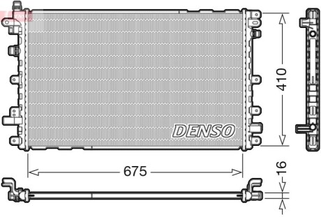 Теплообмінник DENSO DRM20113