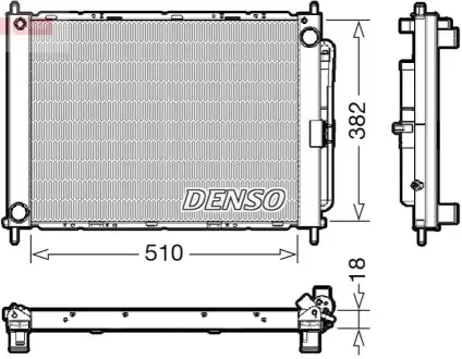 Охолоджувальний модуль Denso DRM23111