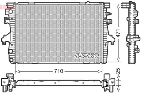 Теплообменник DENSO DRM32039 (фото 1)