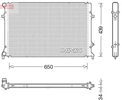 Радиатор Denso DRM32042