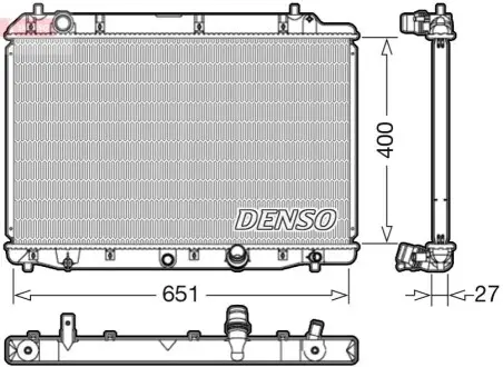Радиатор Denso DRM40036