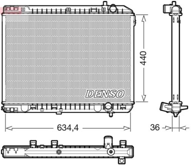 Автозапчасть DENSO DRM43008