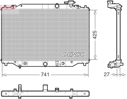 Автозапчасть DENSO DRM44051