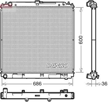 Теплообменник Denso DRM46041