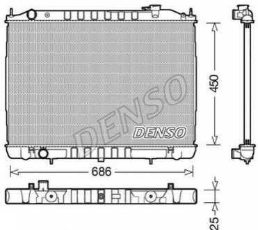 Теплообмінник DENSO DRM46050