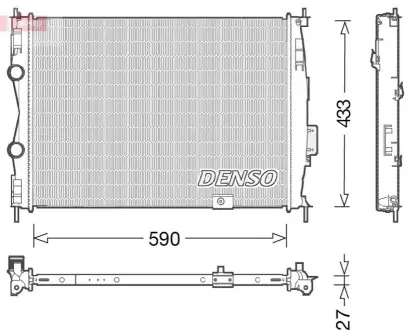 Теплообменник Denso DRM46051