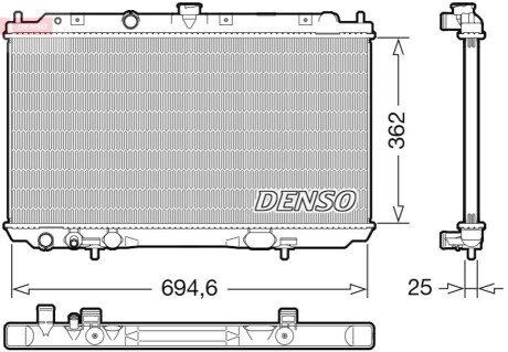 Автозапчасть DENSO DRM46073