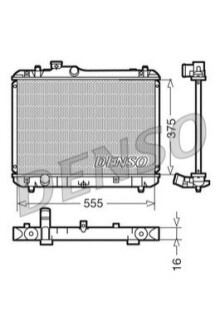 Радиатор DENSO DRM47008