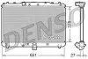 Радіатор двигуна (мкпп) FIAT SEDICI SUZUKI SX4 1.9D/2.0D 06.06 Denso (DRM47022) зображення 1