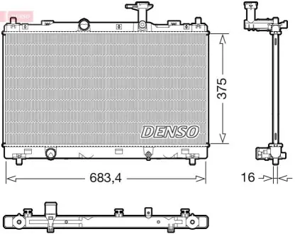Автозапчасть Denso DRM47038