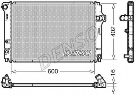 Теплообменник DENSO DRM50089 (фото 1)