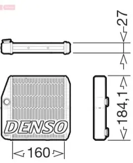 Теплообменник Denso DRR09076