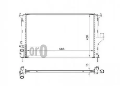 Теплообмінник DEPO 0100170001 Купити в Україні