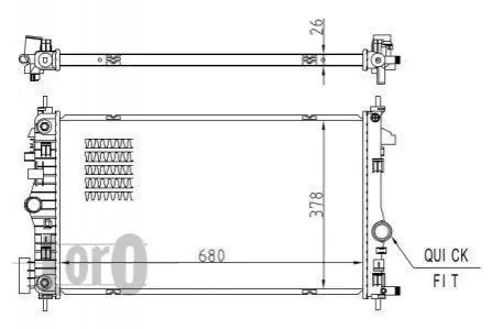 Теплообмінник DEPO 0370170090B Купити в Україні