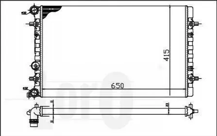 Радіатор DEPO 0530170060 Купити в Україні