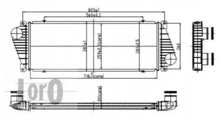 Теплообмінник DEPO 054-018-0001 Купити в Україні