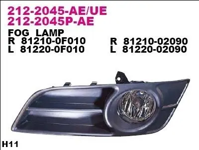 Фара противотуманна DEPO 212-2045L-UE