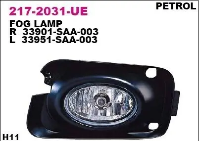 Фара противотуманна DEPO 217-2031R-UE