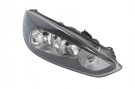 Фара Прав (H15/H7/PY21W/W5W, електричн, з мотором, колір відбивача: чорн) FORD FOCUS III 10.14-02.20 DEPO 43111C9RMLEMD2