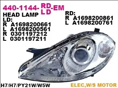 Фара передняя DEPO 4401144LLDEM