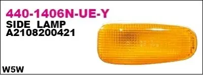 Фото Вказівник повороту DEPO (440-1406N-UE-Y) зображення 1