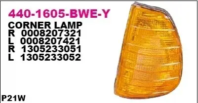 Вказівник повороту DEPO 4401605RBWEY Купити в Україні