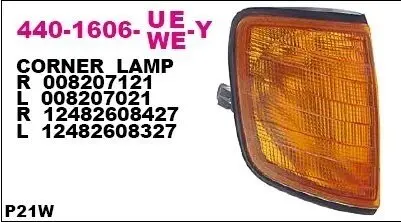 Показатель поворота DEPO 440-1606L-WE-Y